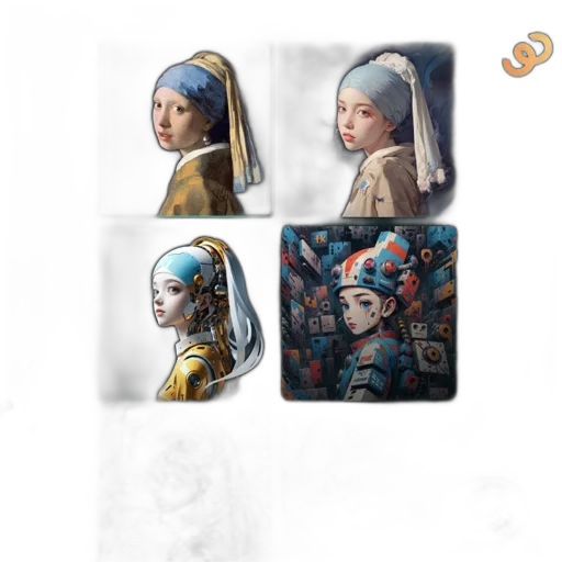fantasy art, concept art, photorealistic, oil painting transparent PNG cut-out