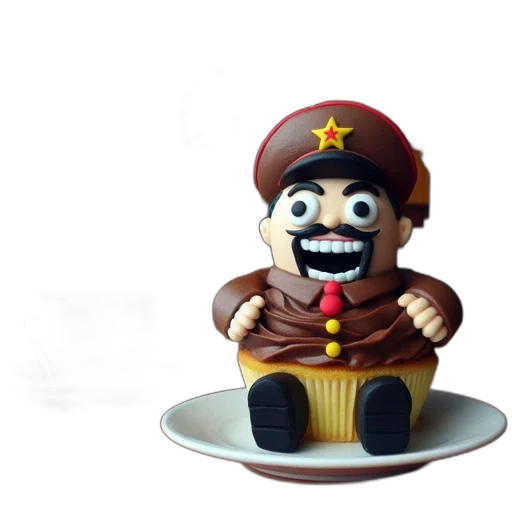 food, staff, hat, creature transparent PNG cut-out