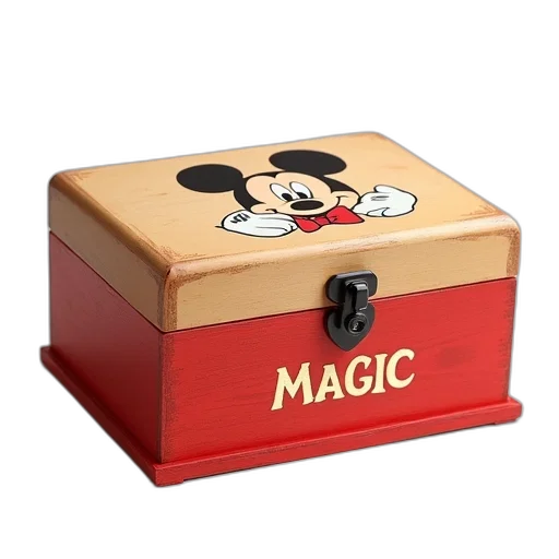 3d render, photorealistic, wooden, box transparent PNG cut-out