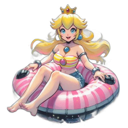 crown, dress, concept art, pixel art transparent PNG cut-out