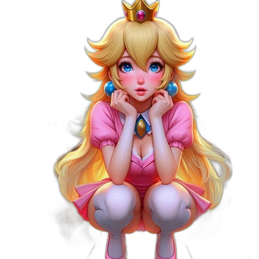 crown, dress, staff, concept art transparent PNG cut-out