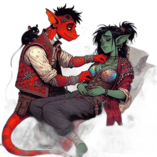 dragon, fantasy art, concept art, comic book art transparent PNG cut-out