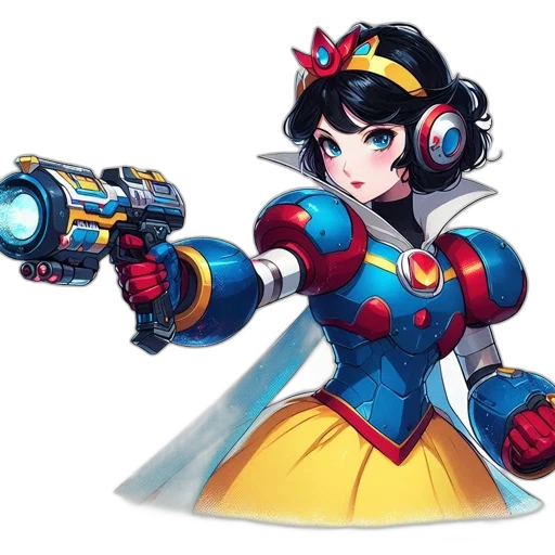 weapon, staff, robot, concept art transparent PNG cut-out