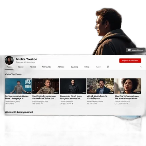 page, youtube, channel, different transparent PNG cut-out