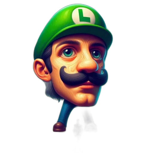 face, hat, mask, staff transparent PNG cut-out