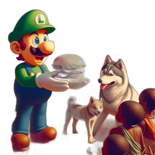 food, animal, creature, staff transparent PNG cut-out