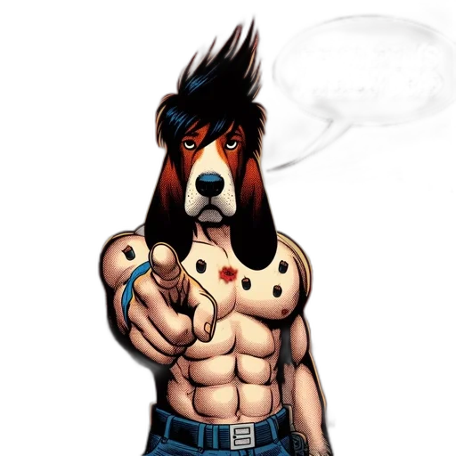 staff, animal, concept art, comic book art transparent PNG cut-out