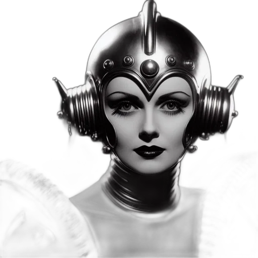 robot, crown, mask, jewelry transparent PNG cut-out