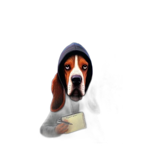hat, animal, creature, face transparent PNG cut-out