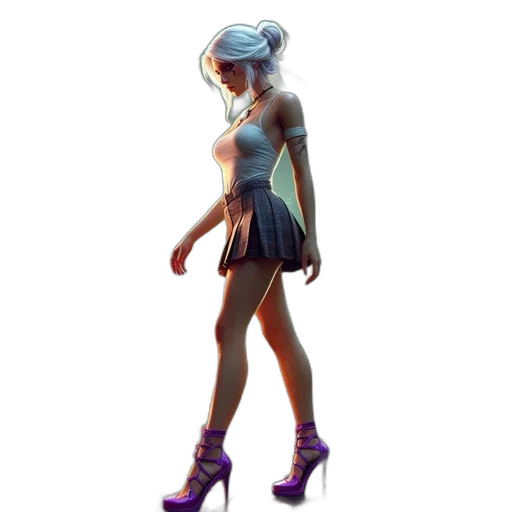dress, staff, concept art, pixel art transparent PNG cut-out
