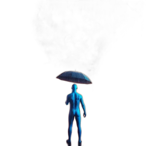 umbrella, robot, creature, animal transparent PNG cut-out