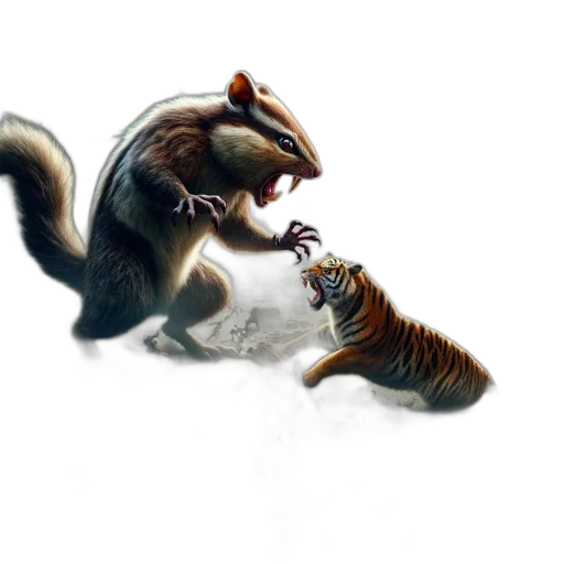 animal, concept art, fantasy art, photorealistic transparent PNG cut-out