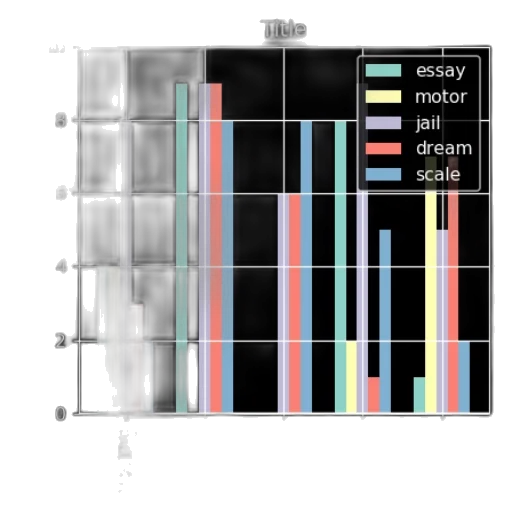 monochrome, bar, chart, five transparent PNG cut-out
