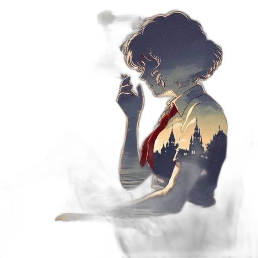 dress, concept art, watercolor, fantasy art transparent PNG cut-out