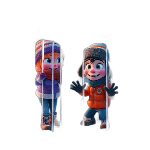jacket, umbrella, robot, hat transparent PNG cut-out