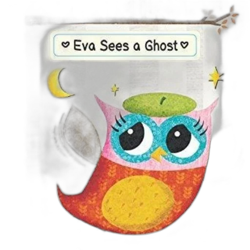 mask, whimsical, book, cover transparent PNG cut-out