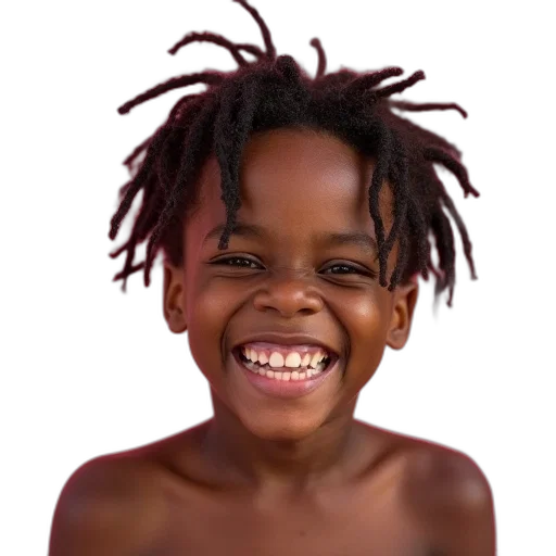 crown, face, hair, animal transparent PNG cut-out