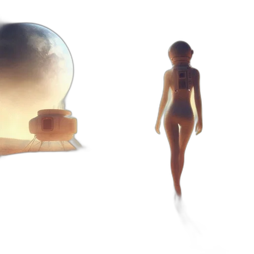 dress, concept art, 3d render, fantasy art transparent PNG cut-out