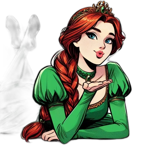 crown, dress, jewelry, fantasy art transparent PNG cut-out
