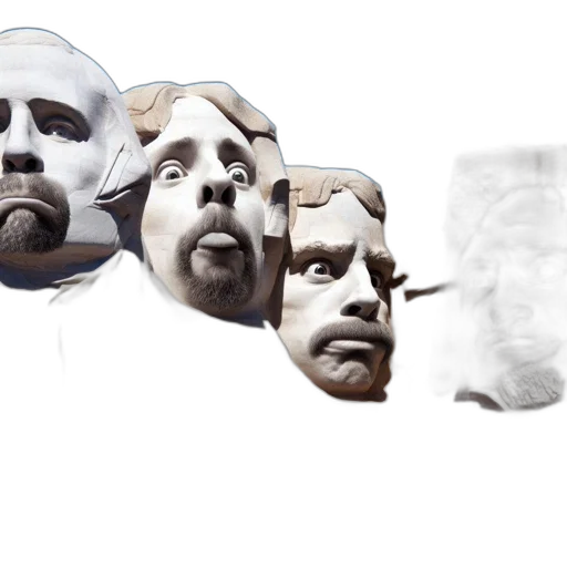 mask, face, concept art, photorealistic transparent PNG cut-out