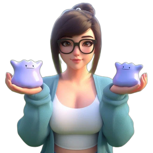 3d render, concept art, cartoon, fantasy art transparent PNG cut-out