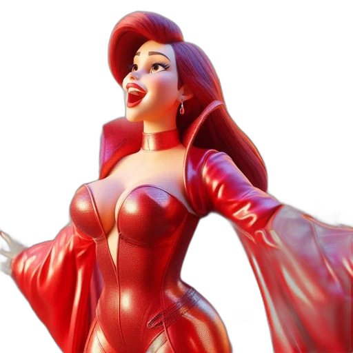 dress, 3d render, comic book art, concept art transparent PNG cut-out