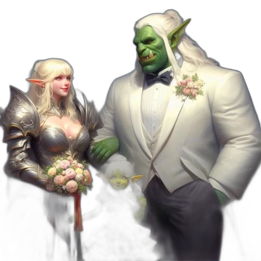 concept art, fantasy art, pixel art, comic book art transparent PNG cut-out