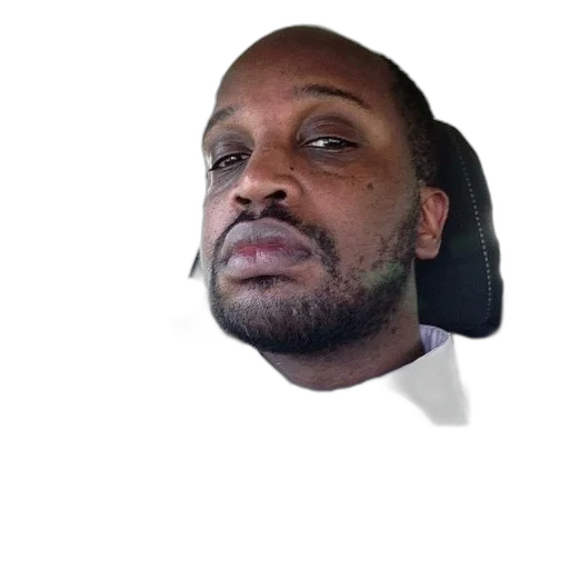face, hat, jacket, staff transparent PNG cut-out