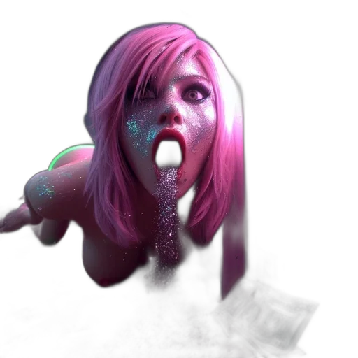 face, creature, robot, staff transparent PNG cut-out