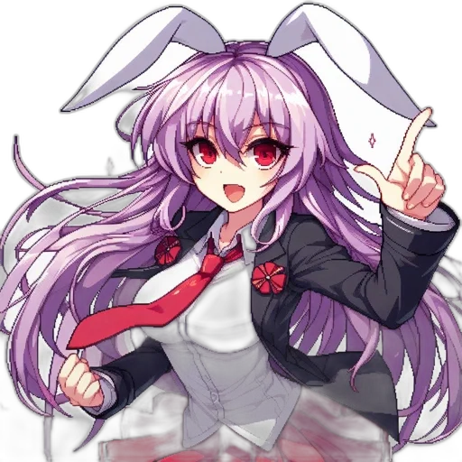 staff, jacket, weapon, hair transparent PNG cut-out