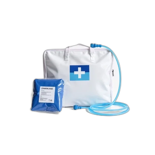 white, medical, supply, bag transparent PNG cut-out