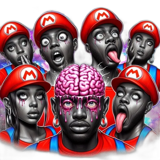 mask, face, concept art, comic book art transparent PNG cut-out