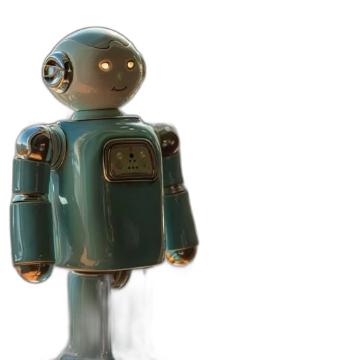 robot, 3d render, concept art, cyberpunk transparent PNG cut-out