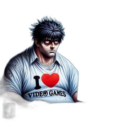 pixel art, comic book art, anime, concept art transparent PNG cut-out