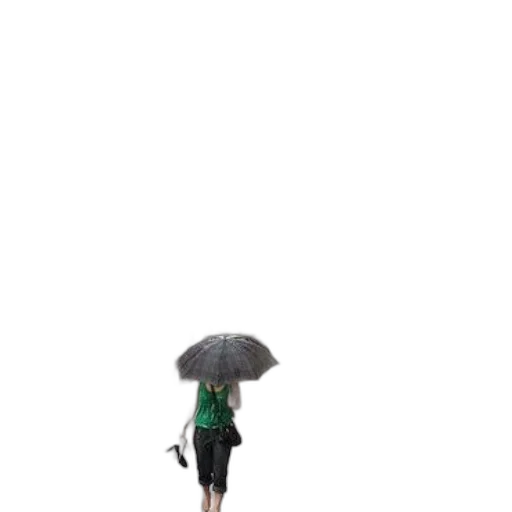 umbrella, dress, staff, hat transparent PNG cut-out