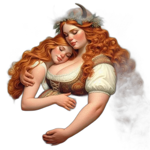 fantasy art, oil painting, photorealistic, concept art transparent PNG cut-out