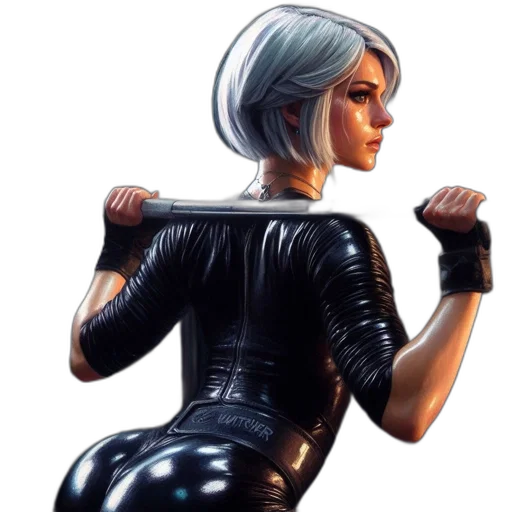 weapon, staff, sword, robot transparent PNG cut-out