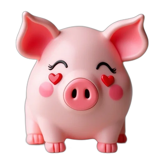 animal, face, 3d render, photorealistic transparent PNG cut-out