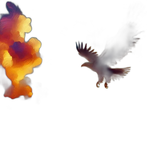 animal, dragon, concept art, 3d render transparent PNG cut-out