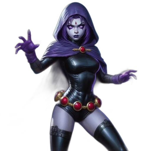 concept art, comic book art, fantasy art, 3d render transparent PNG cut-out