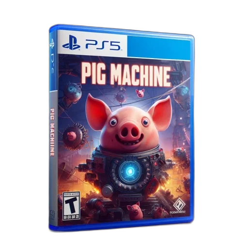 robot, concept art, 3d render, ps5 transparent PNG cut-out