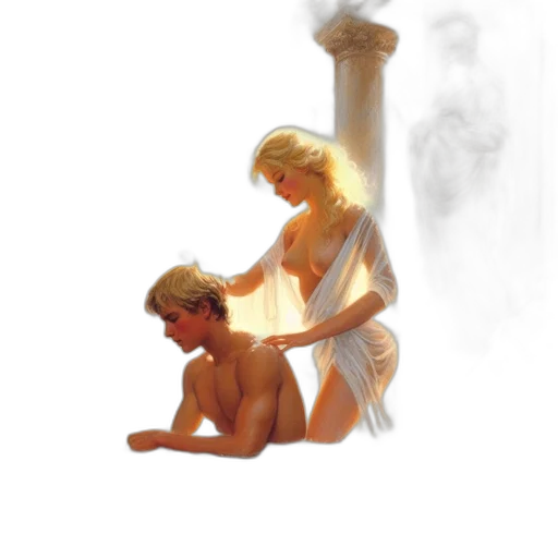 staff, concept art, oil painting, photorealistic transparent PNG cut-out