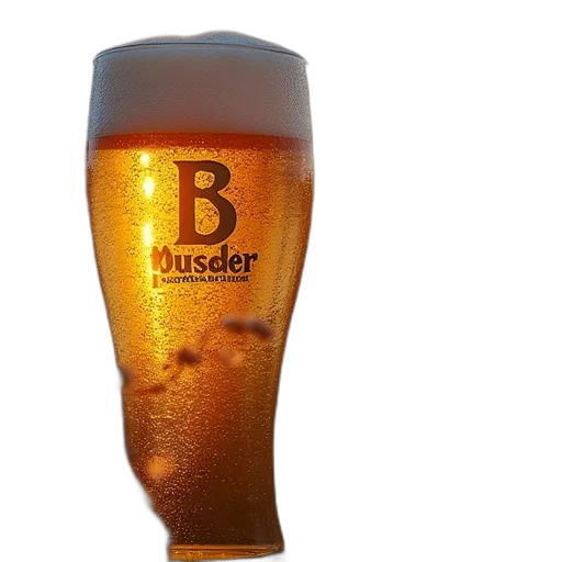 bottle, 3d render, groundbreaking, busch transparent PNG cut-out