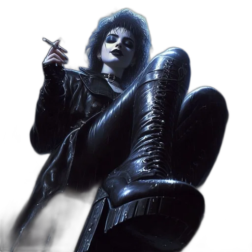 jacket, weapon, shoes, concept art transparent PNG cut-out
