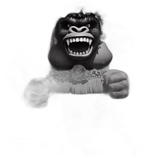 animal, mask, creature, staff transparent PNG cut-out
