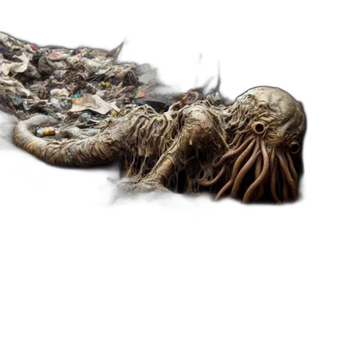 hair, creature, dragon, mask transparent PNG cut-out