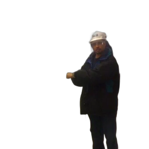 staff, hat, jacket, creature transparent PNG cut-out