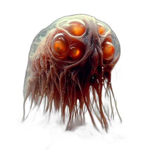 creature, hair, animal, face transparent PNG cut-out