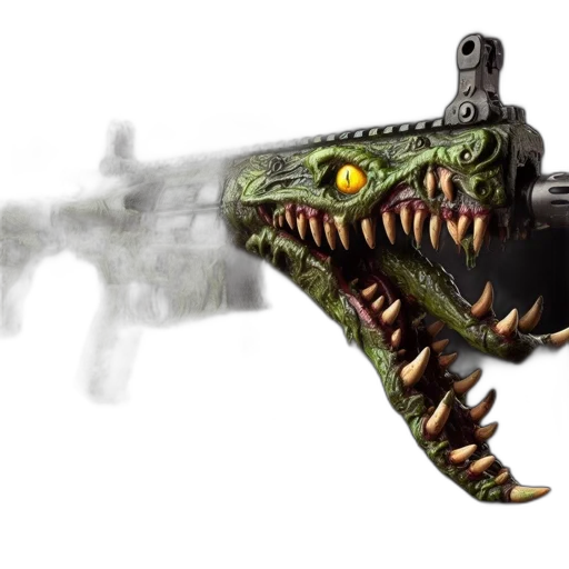weapon, dragon, creature, concept art transparent PNG cut-out
