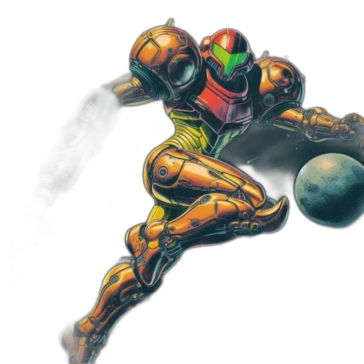 robot, weapon, mask, concept art transparent PNG cut-out